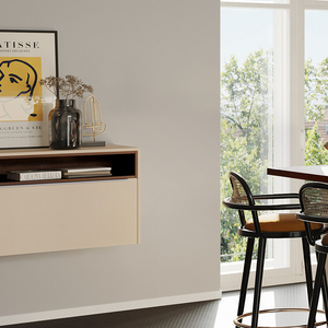 Vancouver GL Cognac vintage oak | Perfect Soft GL Crema-magnolia
